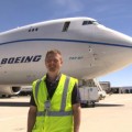 Boeing 747-8 realiza un bloqueo de despegue de emergencia