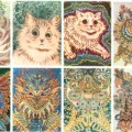 La evolución de la esquizofrenia de un pintor a través de sus dibujos de gatos