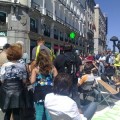 A esta hora continúan las protestas en Madrid