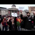 Protesta diaria frente a la Embajada Española en Londres. Democracia Real YA!! REAL DEMOCRACY NOW!!!