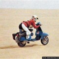 El rally Paris-Dakar de 1980 detrás del manillar de una Vespa