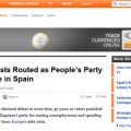 Unanimidad en la prensa internacional: Zapatero y el PSOE, 'sentenciados'