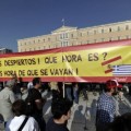 Grecia : Miles de 'indignados' griegos recuerdan a España en su protesta contra el Gobierno