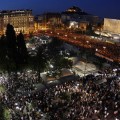 En directo: La acampada de Atenas ¡más de 100.000 personas!