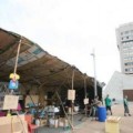 El Ayuntamiento de Vigo ofrece a los acampados del 15-M agua, luz y wifi