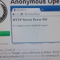 Anonymous tumba la web de la Policía en respuesta a las detenciones
