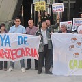 Izquierda Unida recuerda el currículum de Cayo Lara contra los desahucios