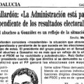 Gallardón en 1993: “El abucheo a González es un reflejo de la situación del país”