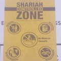 Aparecen en Londres carteles proclamando "Zonas controladas por la Sharia" [EN]