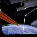 Aurora Boreal captada por el astronauta Mike Fossum desde el Atlantis