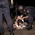Heridos en una carga de la policía contra los indignados en el centro de Madrid (Vídeo)