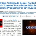 La serie documental Cosmos tendrá una secuela presentada por Neil deGrasse Tyson