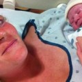 Corre un maratón embarazada de 39 semanas y da a luz al poco de cruzar la meta