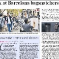 The Times tacha Barcelona de paraíso para ladrones