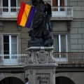 Conato de bronca: El alcalde de Santiago de Compostela (PP) cerró media plaza del obradoiro el 15O