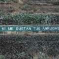 AnoniMan en Tenerife: las frases de la autopista