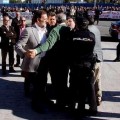 Mariscadores abuchean a Mariano Rajoy en A Coruña