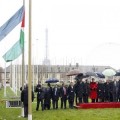 La bandera palestina ya ondea en el edificio de la UNESCO en París