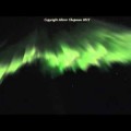 Espectacular aurora boreal en tiempo real