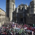 Masiva manifestación en Toledo en defensa de lo público