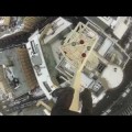 Un rascacielos ruso con una escalera de caracol en la terraza, seguida de otra escalera y… ¡Glups!