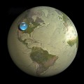 Todo el agua de la Tierra en una pequeña esfera