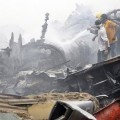 Un avión de pasajeros se estrella en Nigeria