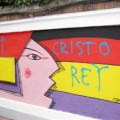 El autor del mural 'La alegría de la República' de Valladolid, multado con 750 euros por firmar la obra