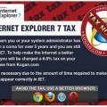 Un retailer australiano impone una tasa a Internet Explorer 7