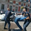 Dos detenidos en una protesta en Sol contra los recortes de Aguirre