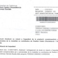La Generalitat retira la pensión a una mujer que se recupera de un ictus