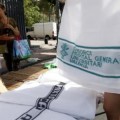 Venden cientos de toallas de hospitales valencianos en un mercadillo de Murcia 