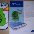 Samsung envía un Galaxy SIII a un cliente canadiense que les envió un dibujo de un dragón
