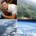 Un estudiante toma impresionantes fotografías del espacio utilizando sólo una cámara y un globo