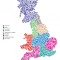 Mapa de las grandes bandas britanicas