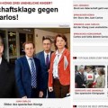 La prensa alemana se hace eco de un hombre que pide una prueba de paternidad al rey