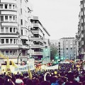 Una multitud rechaza el fracking en las calles de Vitoria