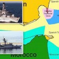 España acusada de "acto de guerra" frente a Gibraltar, después de que dos buques de guerra entrasen en sus aguas [ENG]