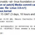 Rapapolvos público de Linus Torvalds a un committer del kernel Linux