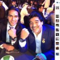 Falcao, premio Globe Soccer al mejor jugador del año 2012