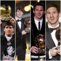 Messi gana el Balón de Oro 2012