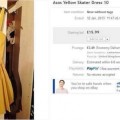 Subasta un vestido en Ebay y accidentalmente incluye su foto desnuda [eng]