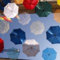 Los paraguas de colores de Alicante que cautivaron a Sony
