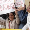 Cordón policial y abucheos a De Cospedal hoy en la provincia de Cuenca