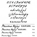 Corrupt Script: una tipografía inspirada en la letra de Bárcenas