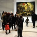 Acto de vandalismo contra ‘La libertad guiando al pueblo’, de Delacroix