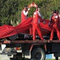 De la Rosa incendia su Ferrari en Jerez