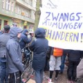 Mil personas se manifestan en contra de un desahucio en Berlín