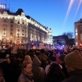 Las cuatro 'mareas ciudadanas' confluyen en Neptuno al grito de "Sí se puede"