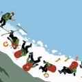 Cómo sobrevivir a una avalancha de nieve con la física de los cereales